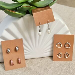 Earring Set Silvertone